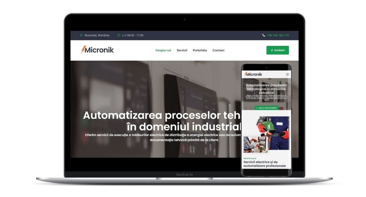 Micronik website