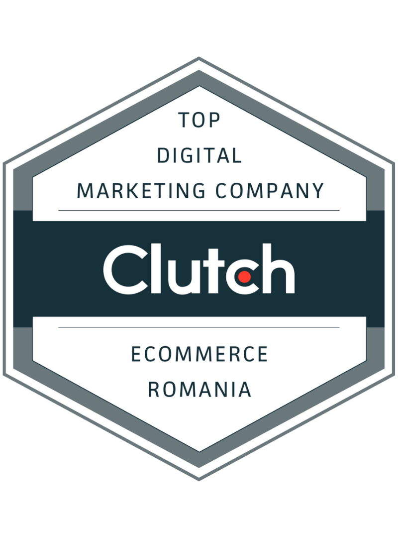 Top Digital Marketing Company Ecommerce Romania - Clutch Award for TUYA Digital